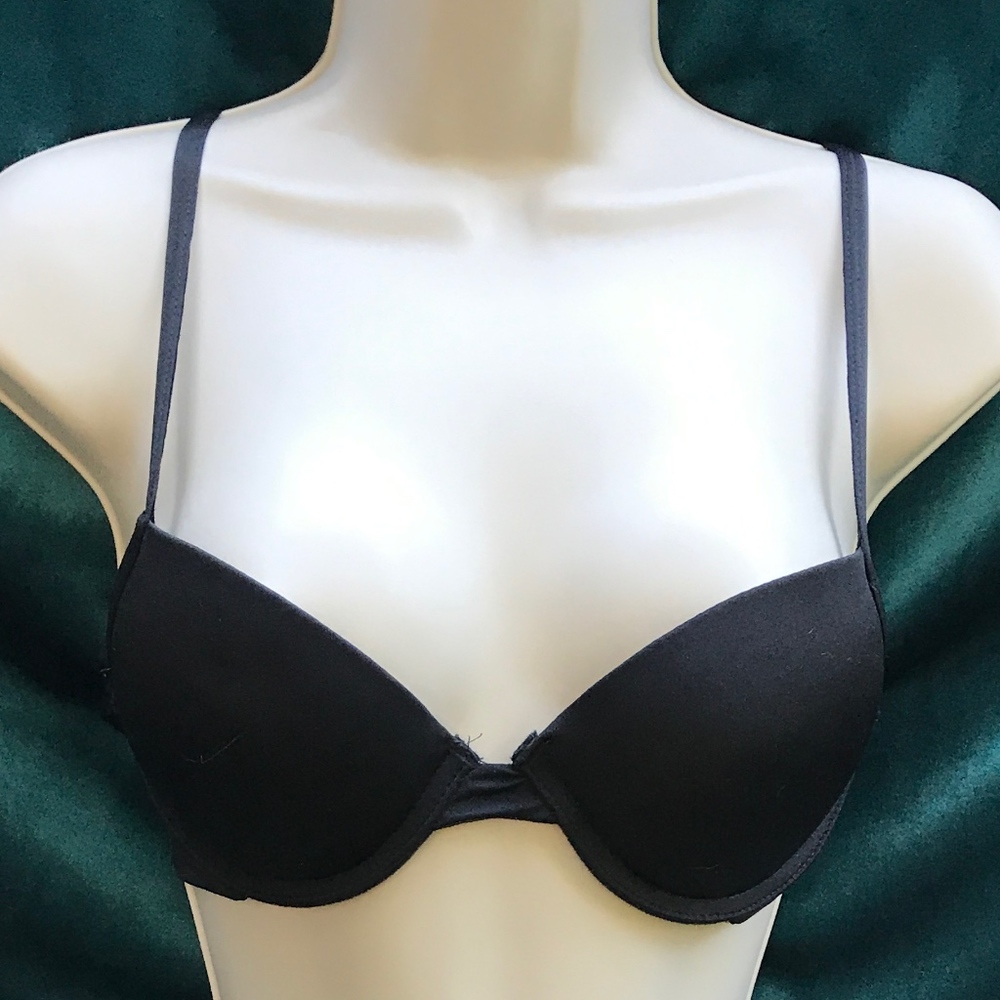 NWOT Black Padded Push-Up Bra